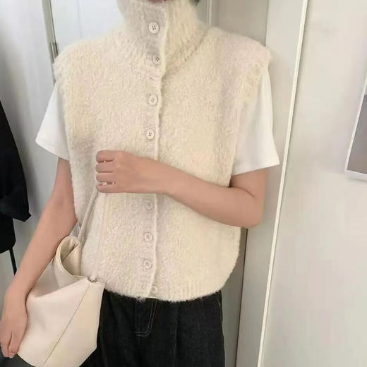 针织小马甲｜四色可选，拉长身材比例，视觉显高显瘦 商品图5