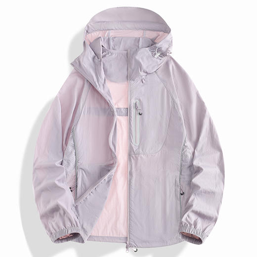 【幸运鹿】情侣款山系立领轻薄冰感upf50+防晒衣25638 商品图5