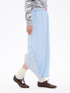 local tag/lt26ssk02/春日絮语 印花针织双面裙