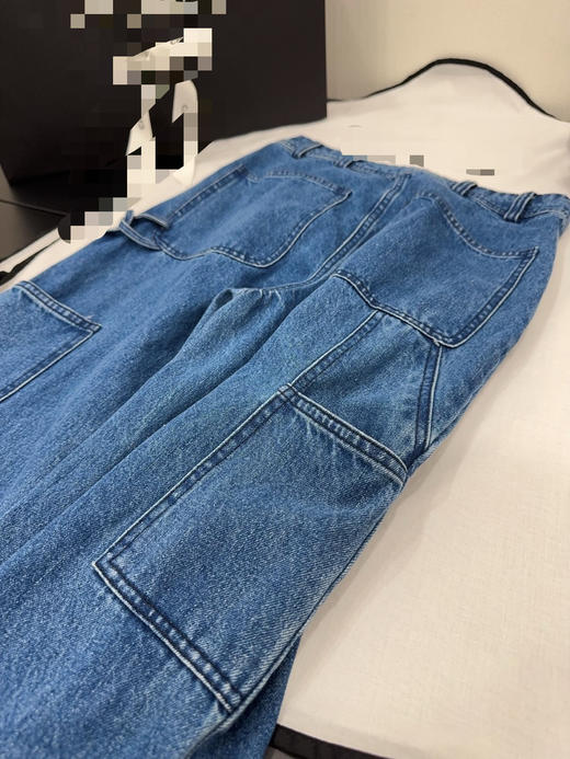 39-3  jennie同款 小C蓝色牛仔裤 商品图7