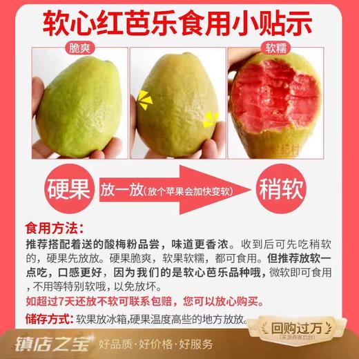 【宜昌助农馆】 芭乐组合 白心奶油芭乐+红心芭乐软糯香甜当季热带水果 商品图3