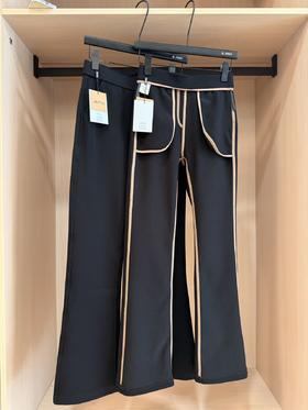 【AHTH春夏升级款马蹄裤】内里复合竹炭 高弹力 亲肤透气 高腰拉长腿部线条yc0331001