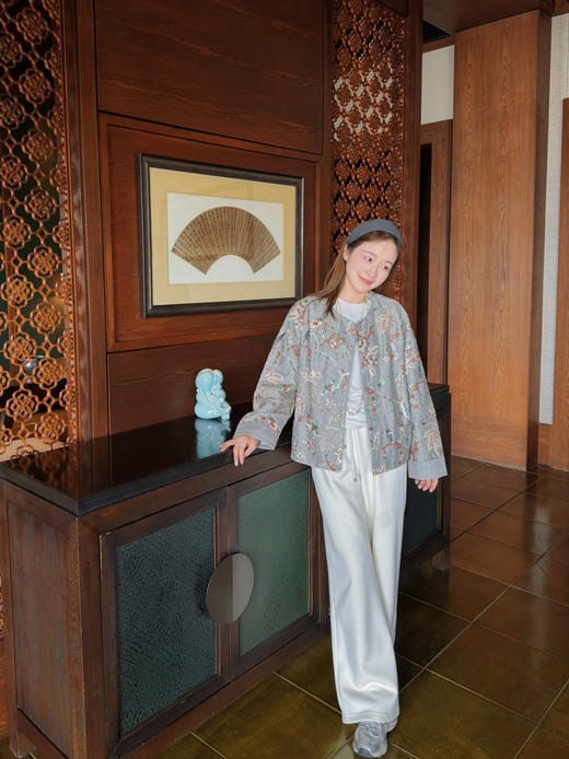 2603204   “微国风” 春季 刺绣外套 商品图8