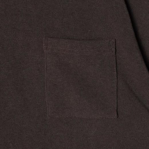 SDSA男装2026新款高贵轻奢松弛感纯色翻领长袖T恤百搭简约上衣 商品图2