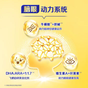 飞鹤星飞帆CBP骨骼发育儿童成长奶粉4段(3-6岁)750g*1罐 商品图1