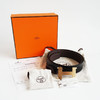 【全新】Hermes爱马仕H074562CUZ3 | H077971CAAB100黑棕拼色Constance康康H金扣双面腰带男士060326HS20 商品缩略图1
