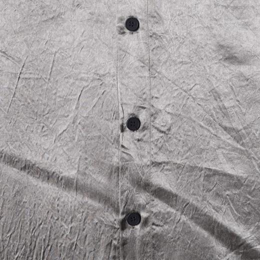 SDSA男装2026新款高贵轻奢简约纯色垂感长袖衬衫百搭慵懒风衬衣 商品图2