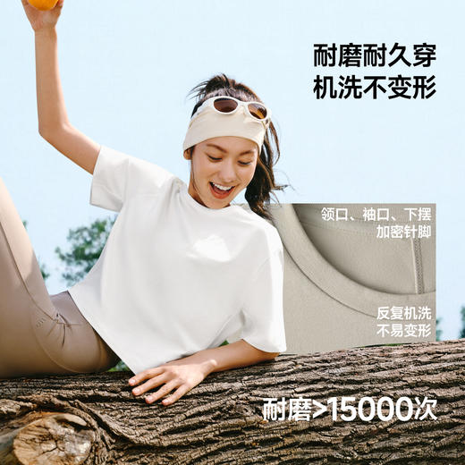 【春上新】【新品】6楼蕉下女士透气棉质T恤（短款）CT007吊牌价149 商品图3