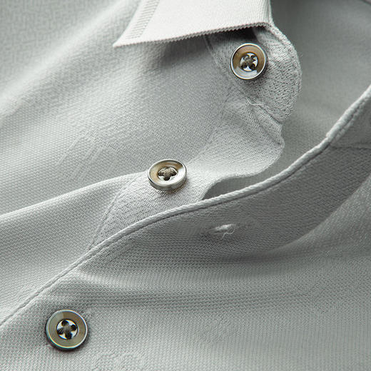 【DG】大依优型大码男装夏季商务翻领POLO衫短袖休闲凉感棉质短袖T恤300 商品图4