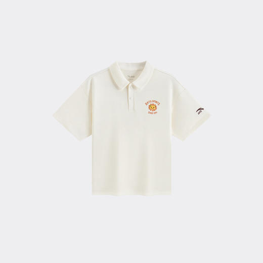 安踏儿童休闲时尚T恤短袖POLO衫352629114 商品图0