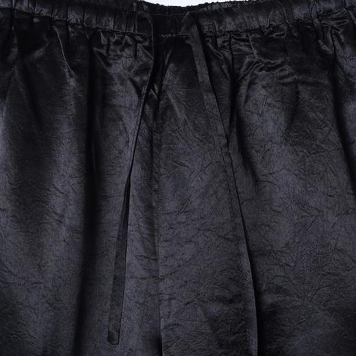 SDSA男装2026新款高贵轻奢时尚简约褶皱抽绳直筒休闲裤百搭宽松 商品图1