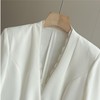 「自」全新升级【铂金会员468/天猫629/差价161】(14217)洛诗琳气质蕾丝花边V领西装2026年春季高级感七分袖外套女 商品缩略图1