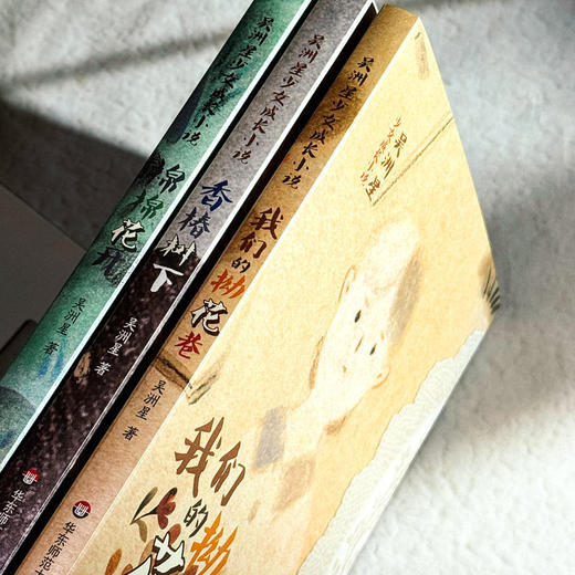 吴洲星少女成长小说3册 棉棉花开 香椿树下 我们的拗花巷 商品图3