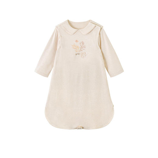 英氏新生婴儿睡袋宝宝春夏款防踢袋睡衣可脱袖YESCJ1P004A 商品图4