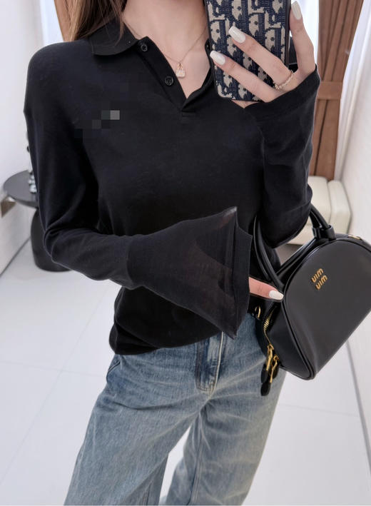 39-8 MM女士翻领长袖 商品图2