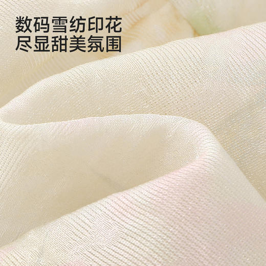 【甜美雪纺】英氏儿童裙子女童夏季背心圆领休闲莫奈连衣裙女宝26新款公主裙 商品图1