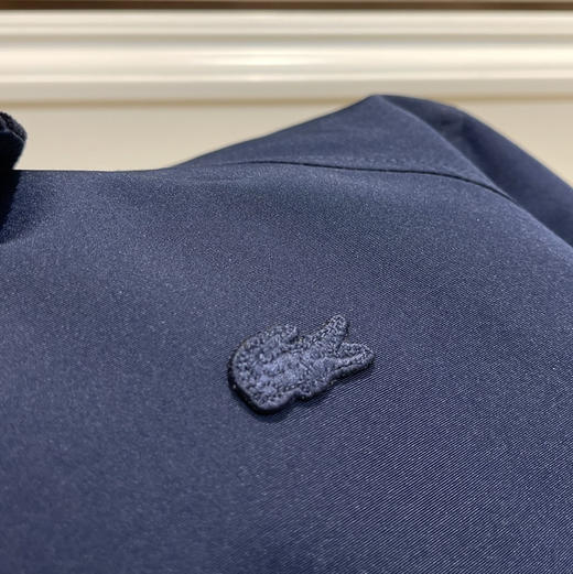 正品鳄鱼LAC*STE小标翻领夹克外套030901 商品图8