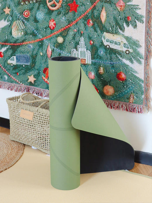 【专业人士都在用的瑜伽垫】磨砂pu表面 触感超级棒  防滑性好~ 商品图4