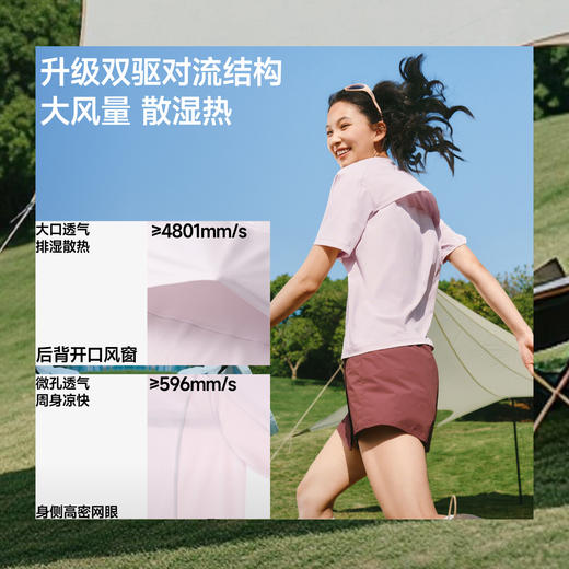【春上新】【新品】6楼蕉下女士凉感透气户外T恤CC002吊牌价179 商品图2