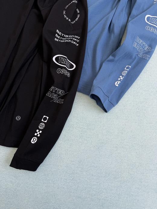 露露LULU男士春款纯棉长袖T恤 TUO 341742 商品图14