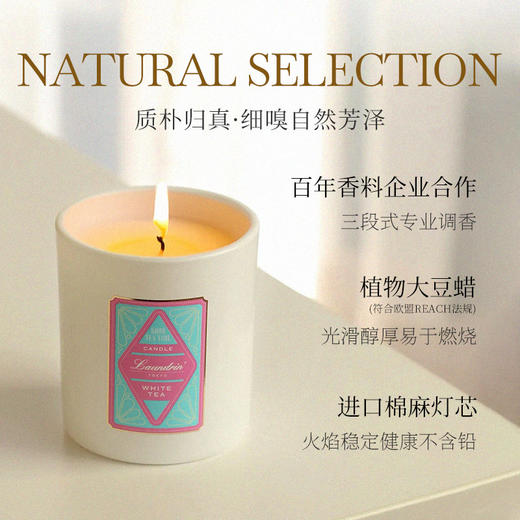 Laundrin朗德林室内香氛蜡烛香薰家用室内扩香高级 商品图2