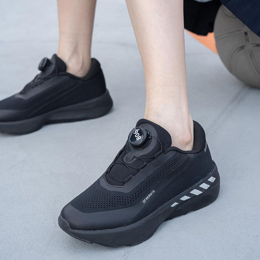 SACHA男女同款旋转纽扣休闲鞋跑步鞋，一键锁紧轻松调节，轻便透气不闷脚-BTKB-806 商品图2