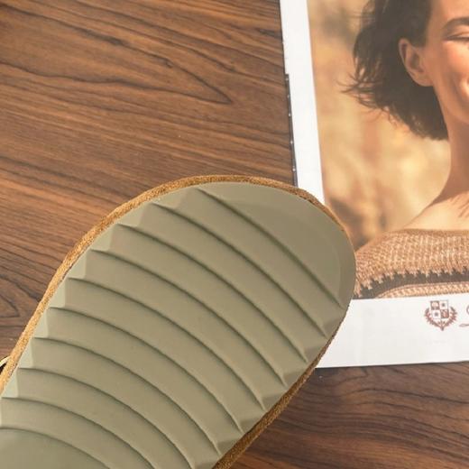 【时髦百搭】XGXC复古厚底增高勃肯鞋 半拖一脚蹬 商品图5