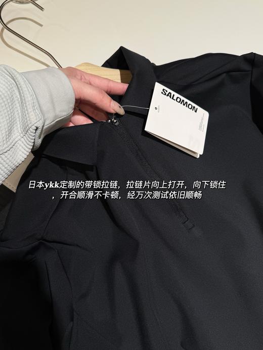 一店d 正单萨洛蒙𝐩𝐨𝐥𝐨衫𝐒𝐚𝐥𝐨𝐦𝐨𝐧翻领polo长袖T 所有男士必囤的一件 商品图11