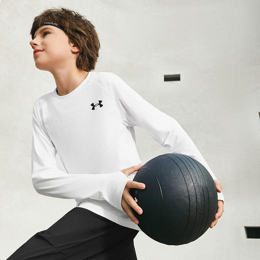 【特惠福利】Under Armour安德玛儿童  吸湿速干透气长袖T恤 261321124 商品图1