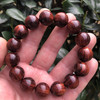 【青山特惠】1.5*15颗海南黄花梨紫油梨满纹老料文玩手串h112 商品缩略图0