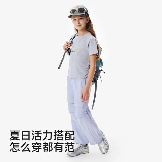 英氏儿童衣服宝宝夏季短袖圆领T恤女童卡通印花26新款百搭上衣 商品图2