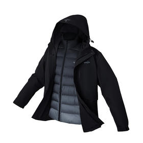 【新品上新】HX 冬季短款两件套带帽羽绒服三防面料羽绒内胆/Y100440009101/02/03