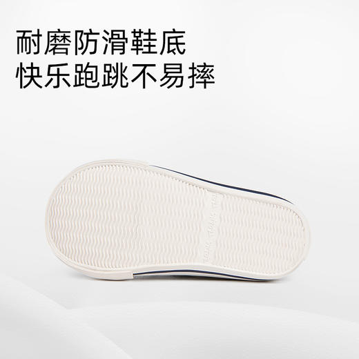 特价[99元/双] 泰兰尼斯春款小童段时尚透气三狮系列板鞋T02X2A1888 商品图2