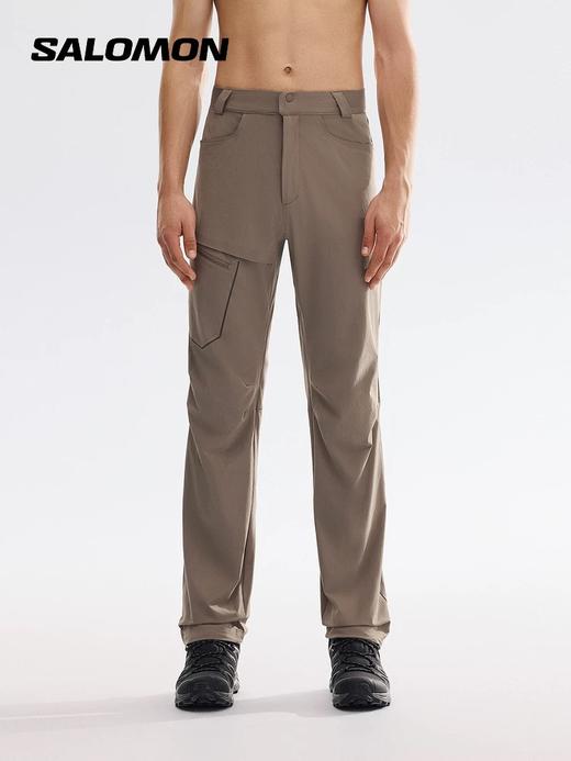 点此购买 萨洛蒙春秋季男士运动徒步登山软壳裤 md 341726 商品图3