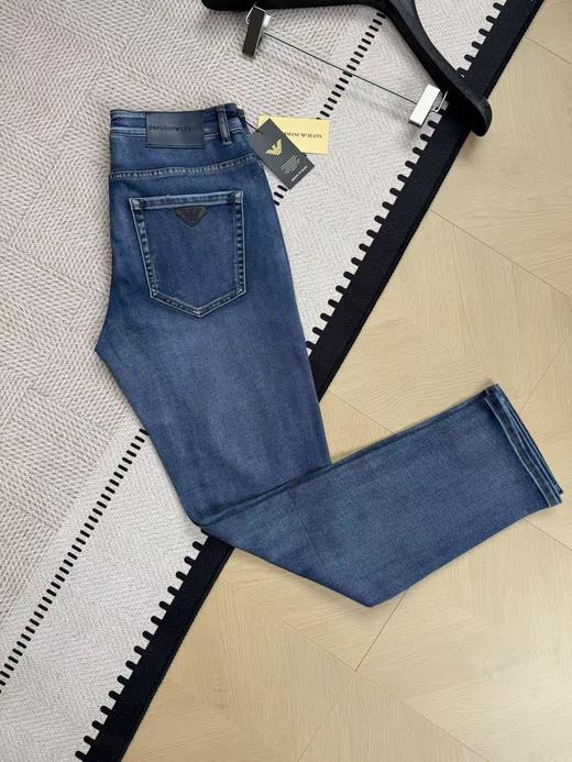 【9hd1】春夏新款男子高品质水洗蓝牛仔长裤！！ 商品图0
