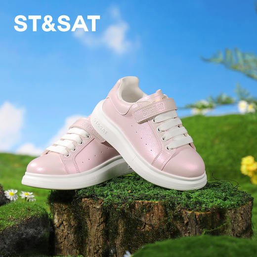 【童鞋】星期六休闲百搭轻便男女童板鞋SSE1192L06 商品图4