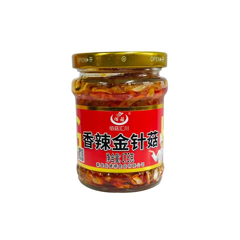 佰菇汇川175g香辣金针菇