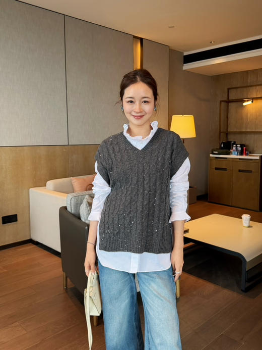 2603203    意大利🇮🇹carriage纱线，精致马甲 商品图9