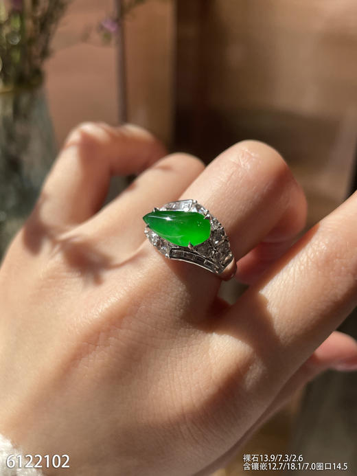 6122102，水滴戒指。具体价格微信咨询 商品图4