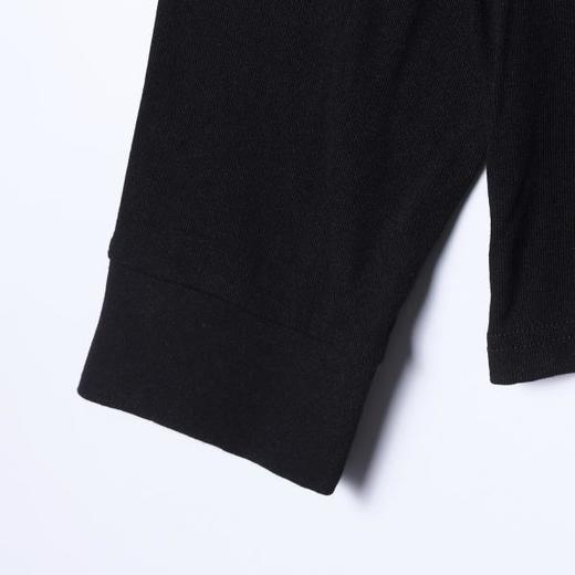 SDSA男装2026新款高贵轻奢松弛感纯色翻领长袖T恤百搭简约上衣 商品图3