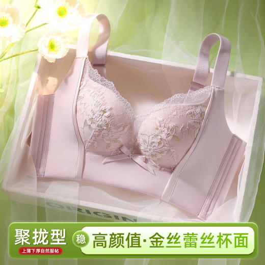 聚拢调整型·不空杯 827#  生活新色盘 多彩更吸引!   厚薄杯可选，满足穿搭需求 商品图1