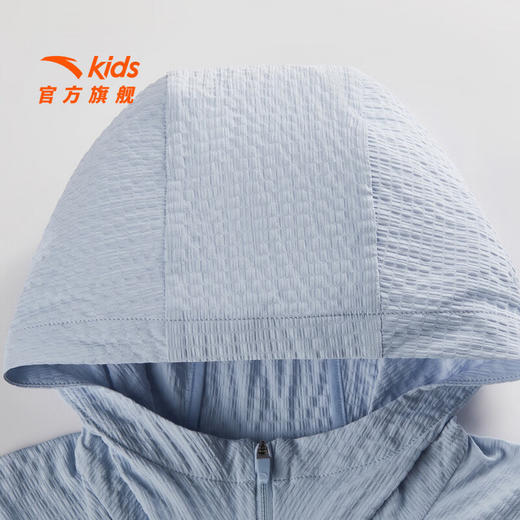 安踏儿童外套女大童装2026春季新品连帽防泼水梭织薄外套362628601 商品图2