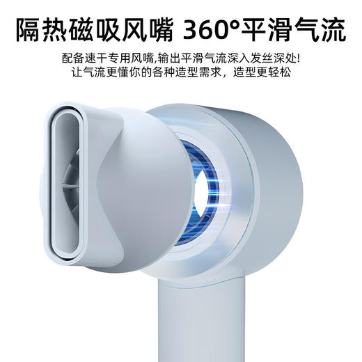 下单即赠磁吸隔热风嘴！索爱 负离子恒温高速吹风机M9 商品图7