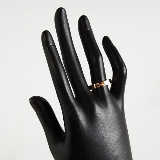 【95新】CHAUMET尚美Liens Evidence 系列玫瑰金宽版无钻缘系·一生戒指62号、宽度3.8mm中性款020326NJS42 商品图6