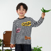 【会呼吸的条纹T】棉花堂  针织长袖条纹T恤  防螨  透气 舒适  不易起球    FD61012 商品缩略图5