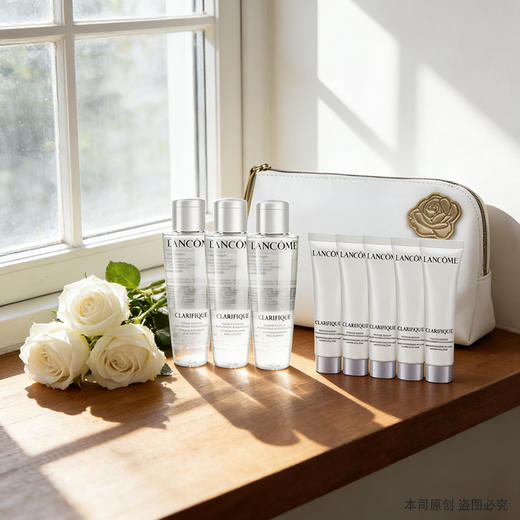 【全球购】【热销】送化妆包！LANCÔME兰蔻极光水乳旅行套装极光水50ml*3+极光乳15ml*5_bba 商品图13