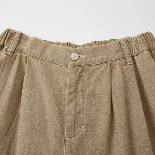 谜底萝卜裤牛仔裤九分裤2026夏季新品复古洗水造型感女262MJ0682 商品图3