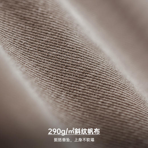 马登工装美式复古灰绿色双膝伐木裤直筒宽松松紧腰休闲长裤子男春 商品图3