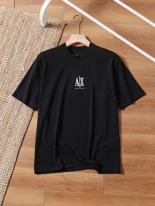 阿玛尼礼盒春夏男士纯棉宽松刺绣圆领薄T恤上衣内搭 MD 341729 商品图10