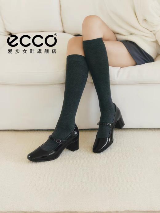 BF楼爱步女鞋 春季法式粗跟玛丽珍高跟鞋一字带单鞋 型塑290963吊牌价1799 商品图1